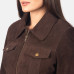 Suzy Mocha Suede Jacket